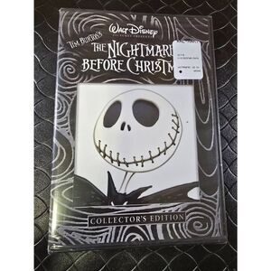 Sealed- Nightmare Before Christmas DVD- Collectors Edition